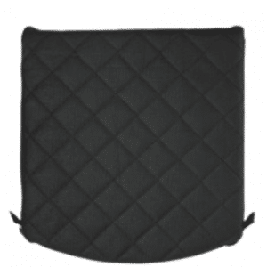 ZÜCA Coussin de siège rembourré Pro/Sport, noir